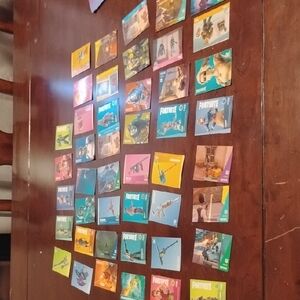 Fortnite Colorful Card Game Set